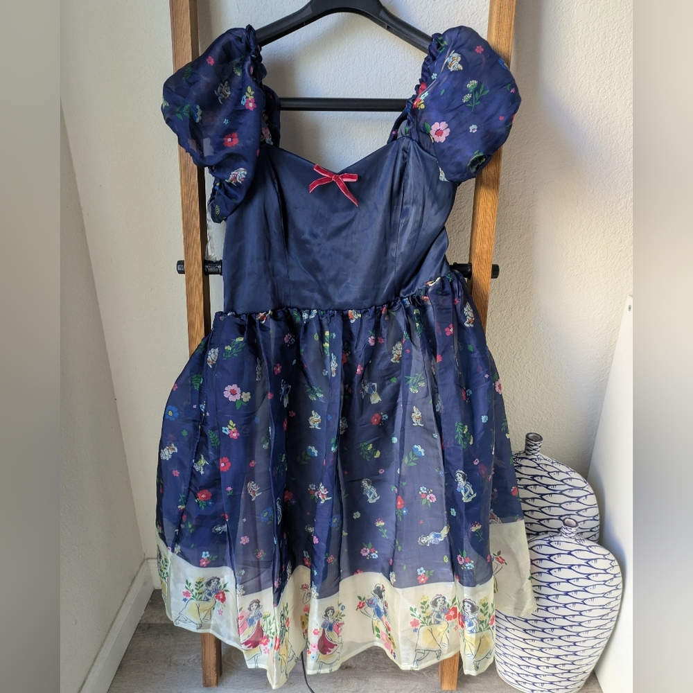 Unique Vintage Women's Disney Princess Sleeping Beauty Dress - Size XL